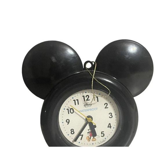 Disney’s Mickey Mouse clock battery operated Waterproof Works Vintage ULTRA RARE - Picture 8 of 8